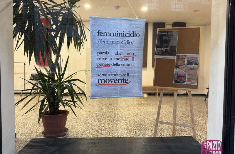 La prima vetrina Aprire le parole di Spazio Aperto